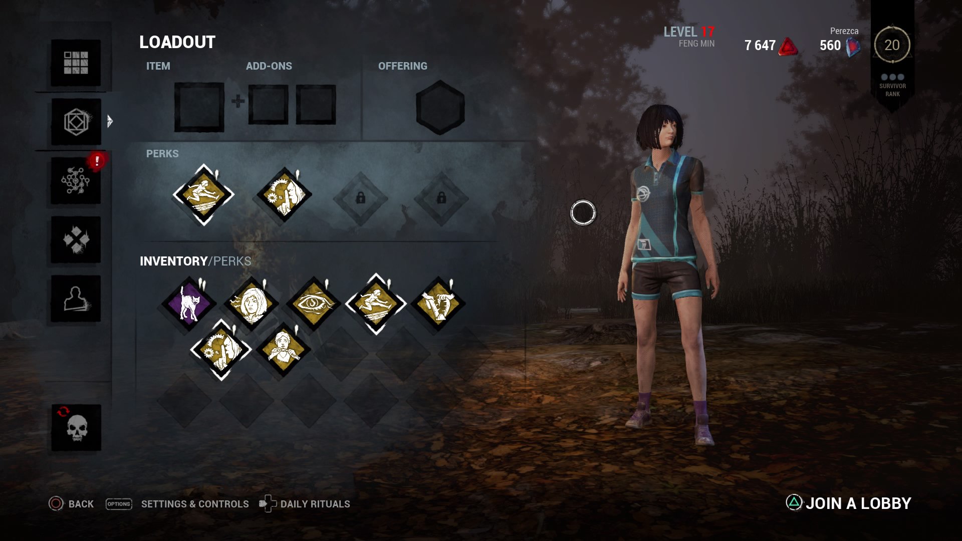 dead by daylight perks