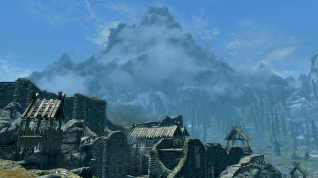 Skyrim Switch Review Mountain