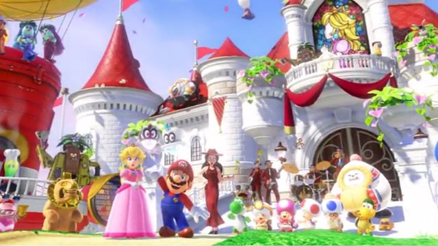 Super Mario Odyssey Cast