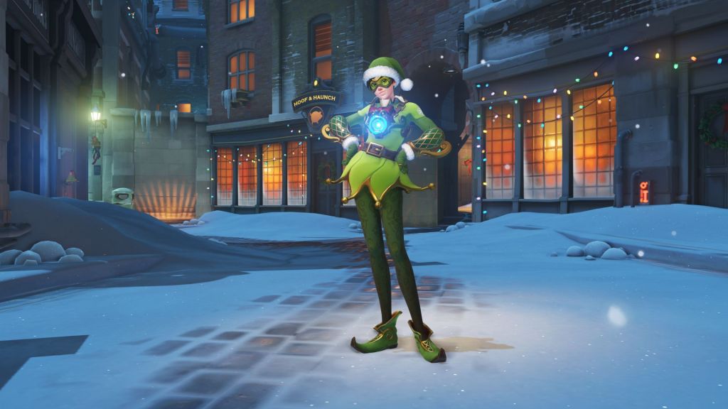 Overwatch Winter Event 2017 Tracer skin