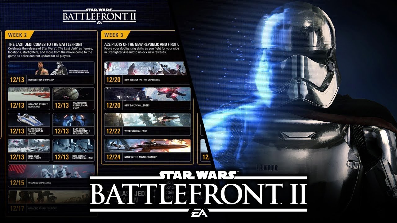 Star Wars Battlefront 2 Update 1.05 The Last Jedi DLC