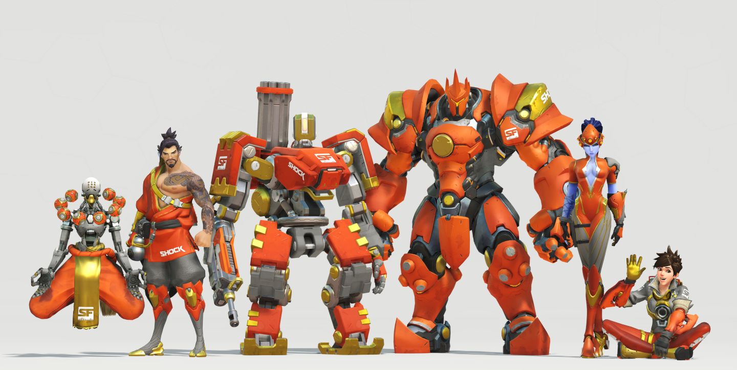 Overwatch League Teams San Francisco Shock