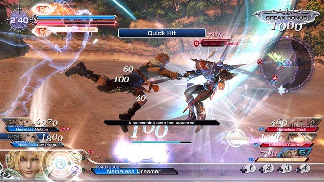 Dissidia Final Fantasy NT Gameplay