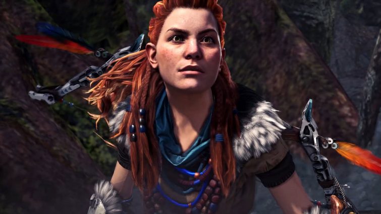 Monster Hunter World Aloy Horizon Zero Dawn