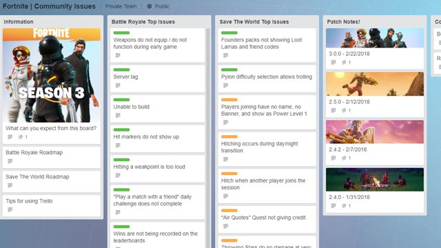 fortnite trello