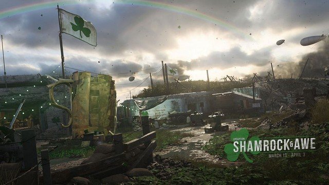 CoD WW2 1.11 Shamrock and Awe Headquarters