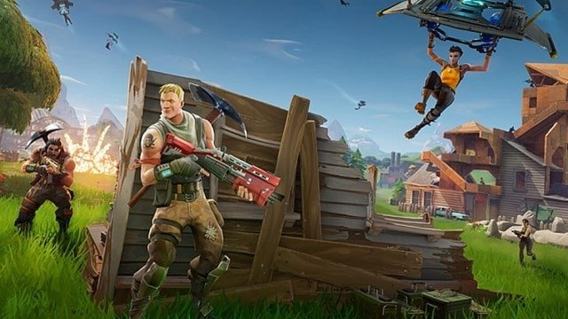 Fortnite Metal Bridge Three Billboards and Crashed Bus