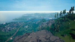 PUBG 4x4km Map Hills and Town