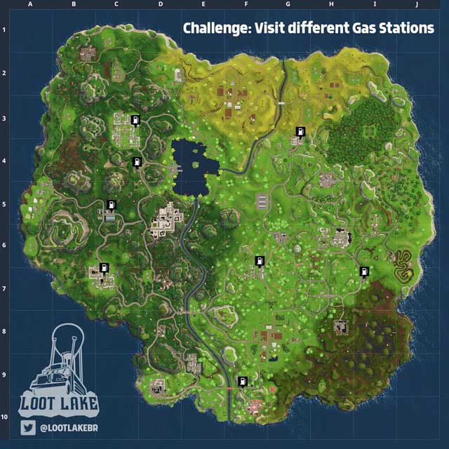 fortnite gas stations