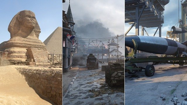 Call of Duty WW2 The War Machine Maps