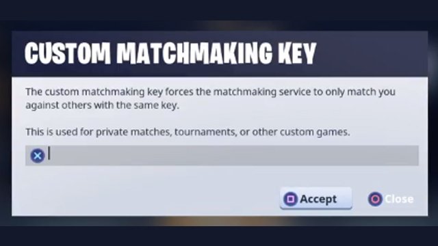 Fortnite Private Match