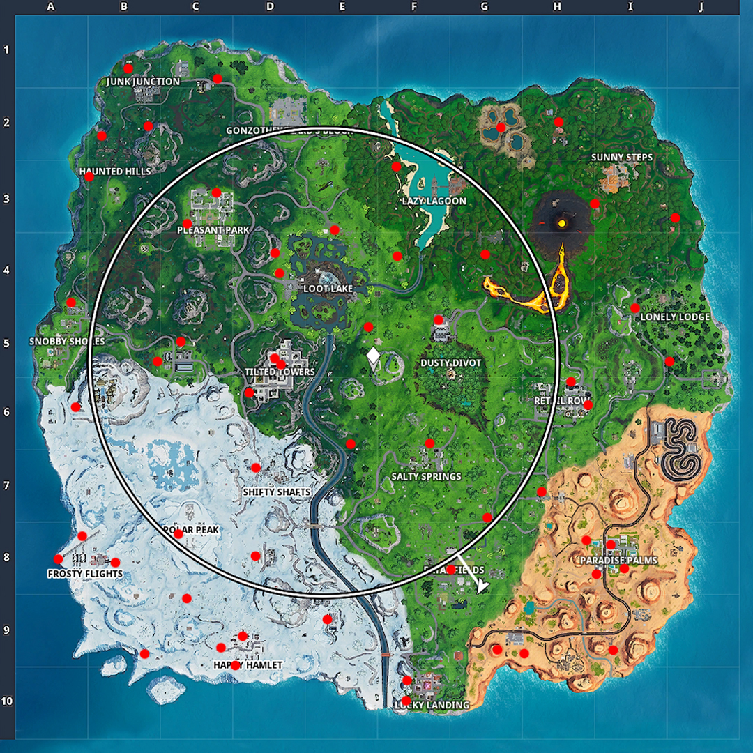 fortnite vending machine locations season 8