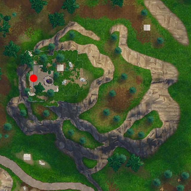 Fortnite Greasy Grove Treasure Map