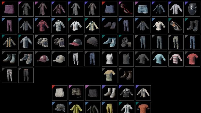 Pubg items