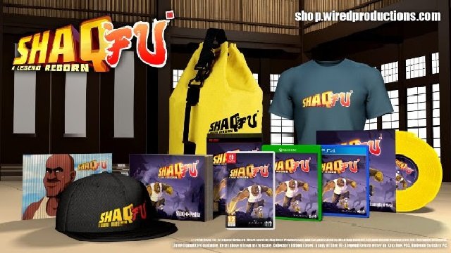 shaq fu a legend reborn collectors edition