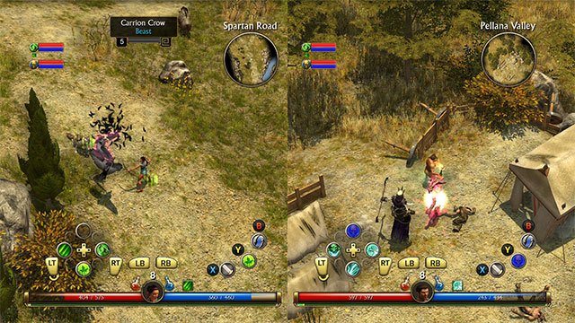 Titan Quest Console Couch Co-op