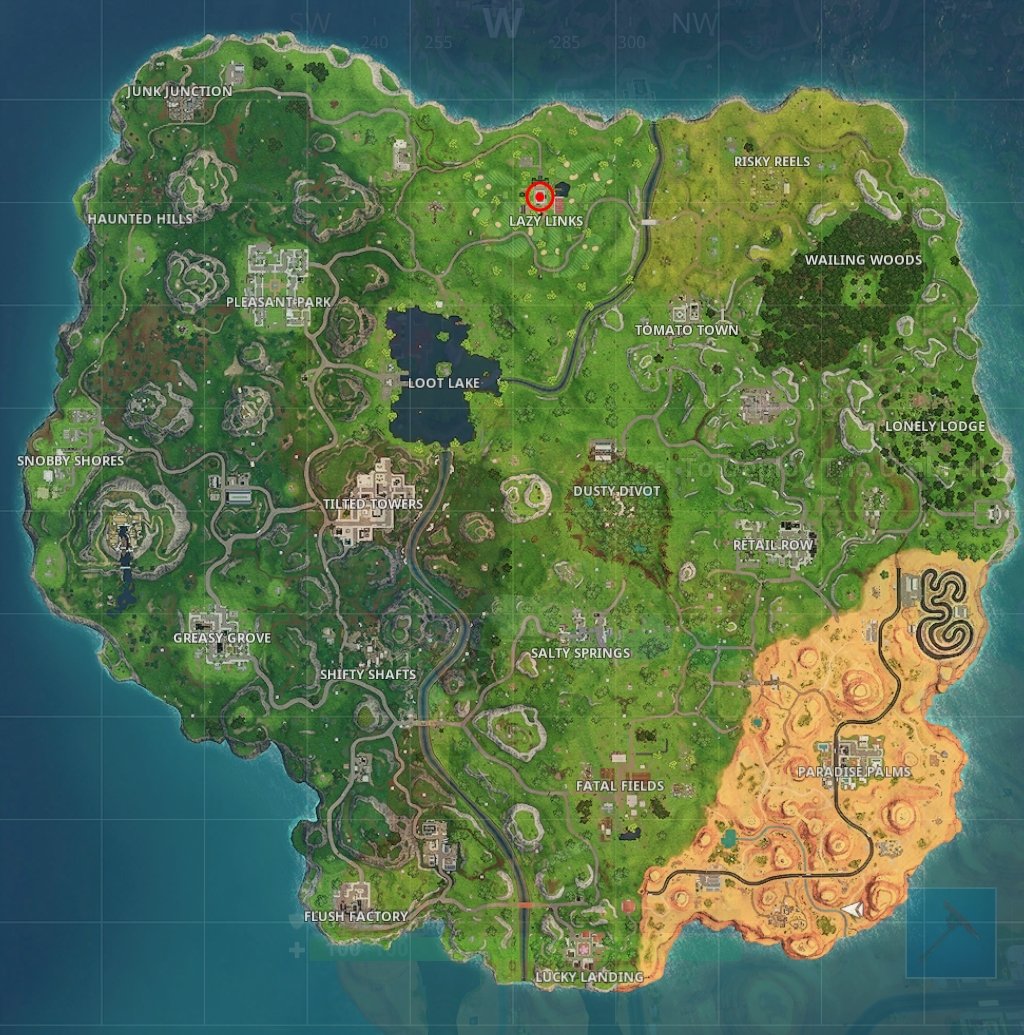 fortnite week 2 secret battle star location