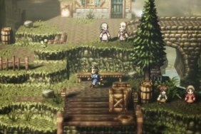 Octopath Traveler's HD-2D art