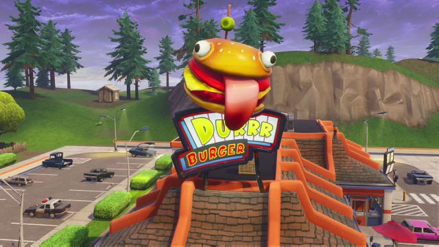 fortnite durr burger irl