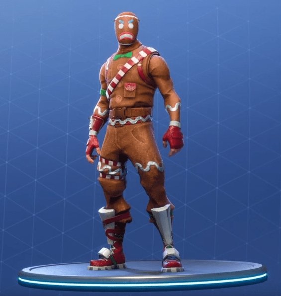 Fortnite Gingerbread Man