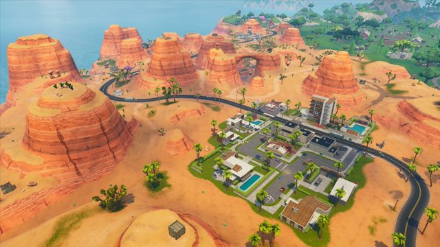 fortnite season 5 best places to land paradise palms