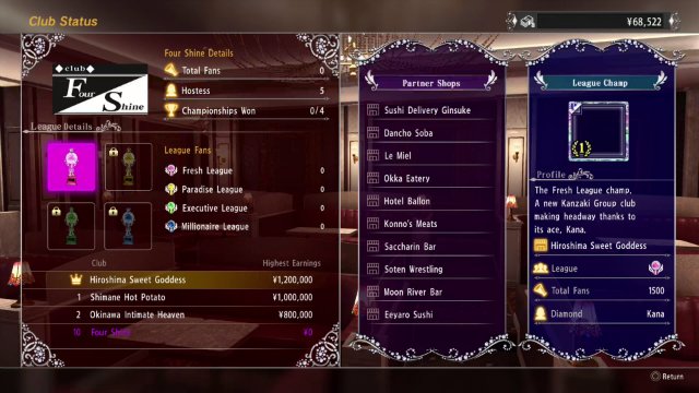 Yakuza Kiwami 2 Cabaret Club Grand Prix