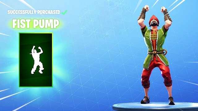 Fortnite Fist Pump Emote