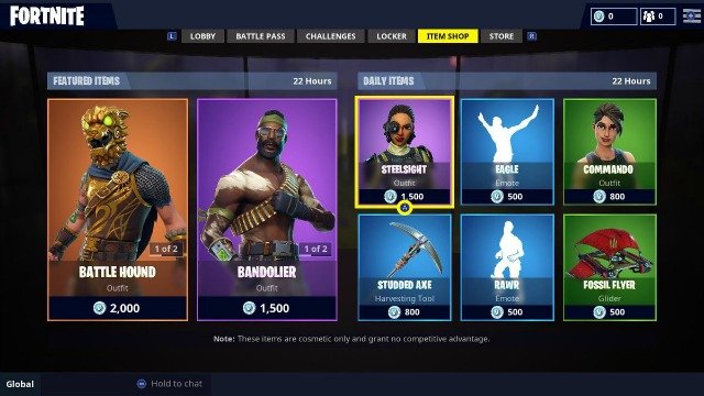 Fortnite Item Shop September 5