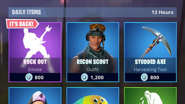 Fortnite Recon Scout