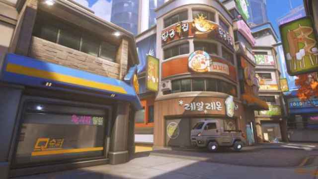 Overwatch Busan map