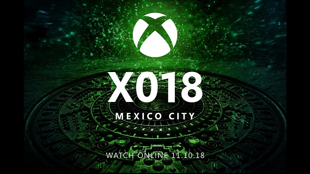 Xbox X018 Conference announced for November 10-11