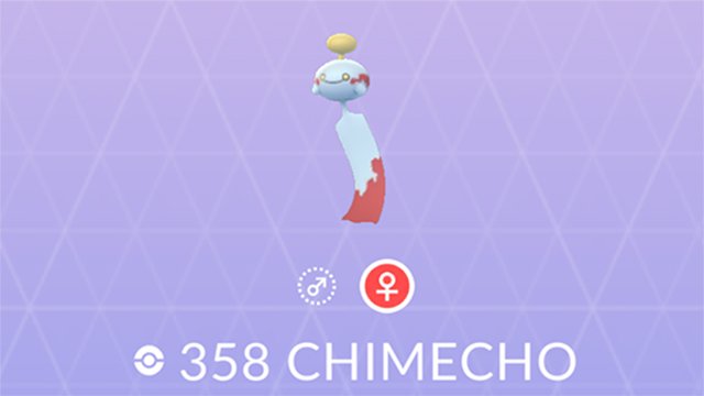 pokemon go chimecho