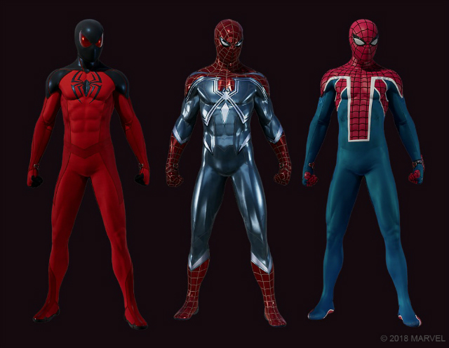 Spider-Man PS4 DLC New Suits