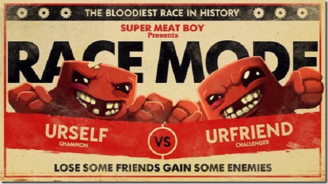 Super Meat Boy Race Mode