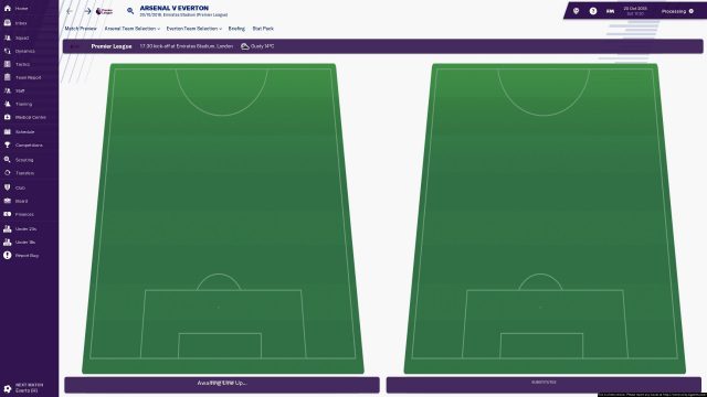 football manager 2019 pre-match glitch