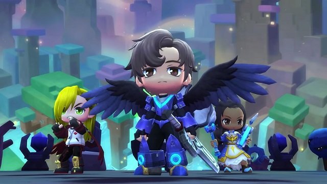 MapleStory 2 downloads reached over 1 million because people like giving characters wings.