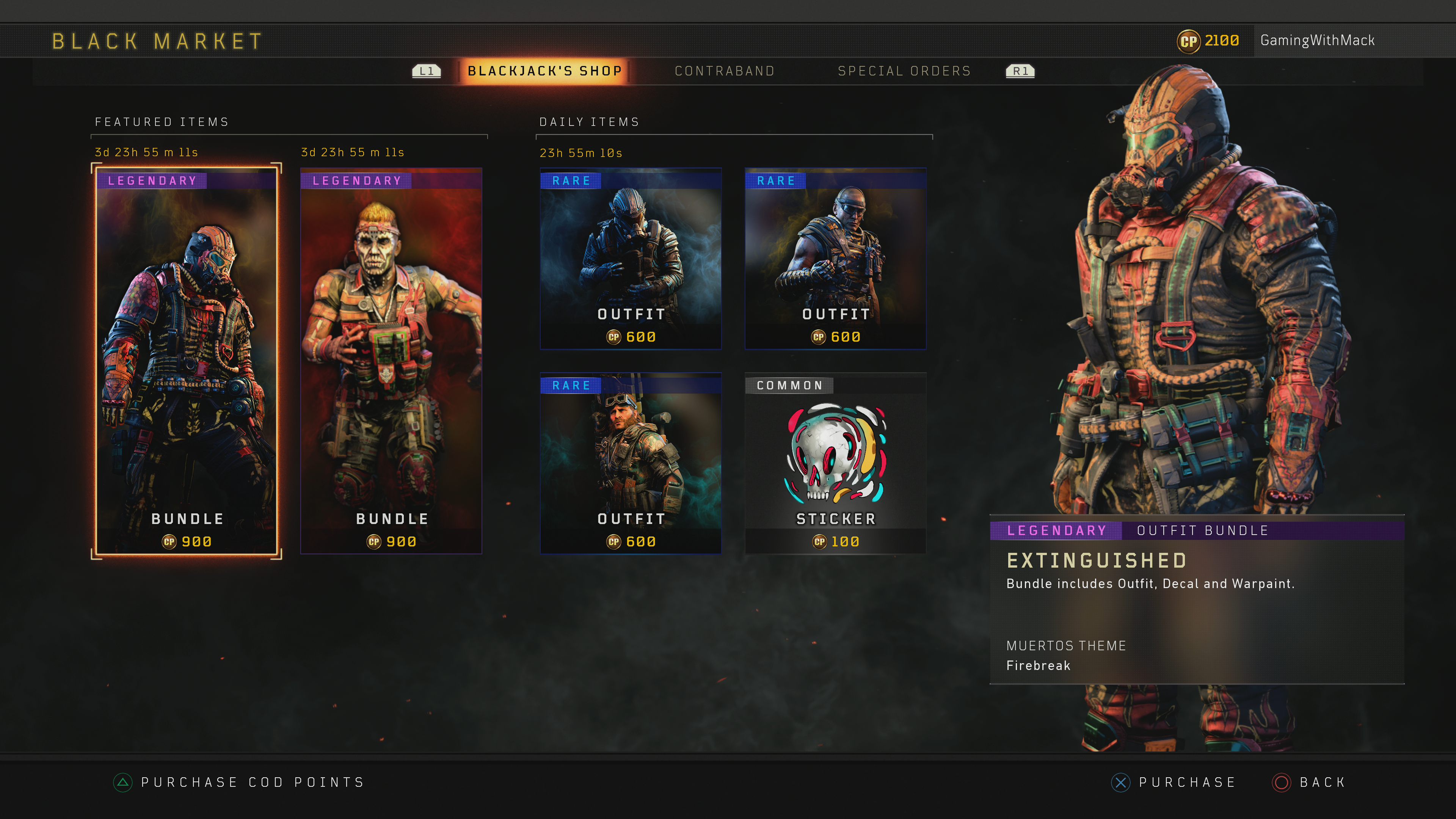 Black Ops 4 Black Market Reset