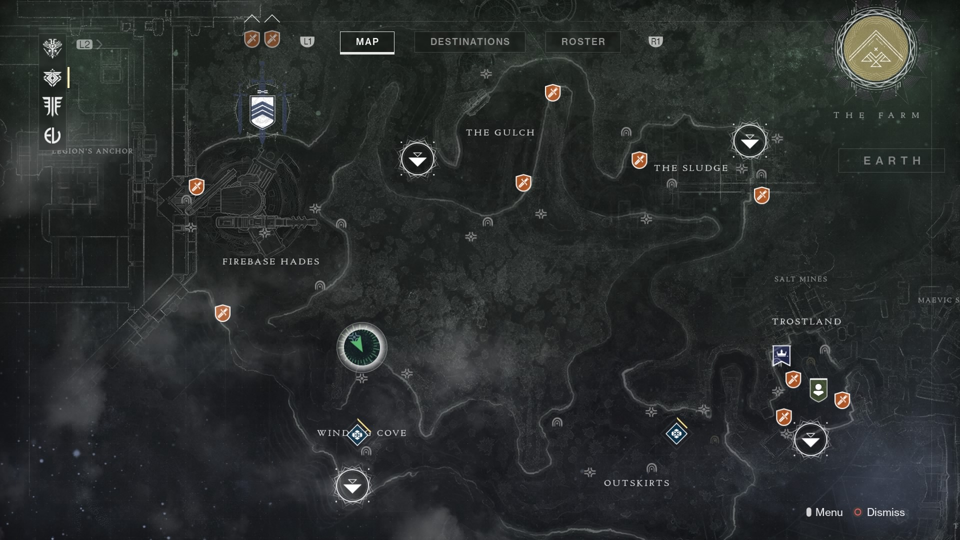 Destiny 2 Xur location