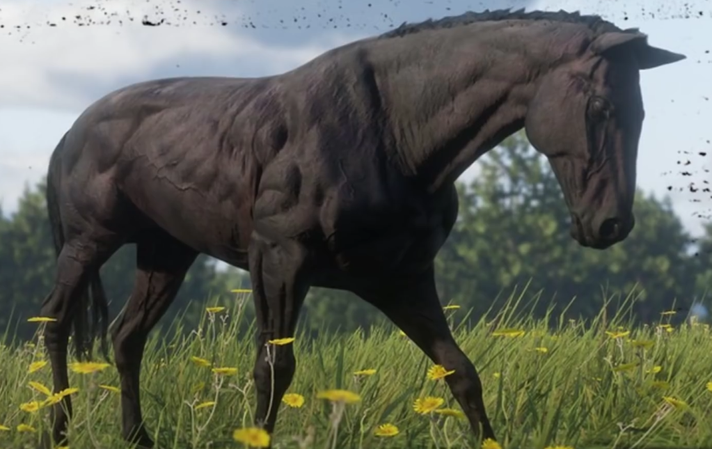 Red Dead Online Horse Upgrade Black Chestnut Thoroughbred