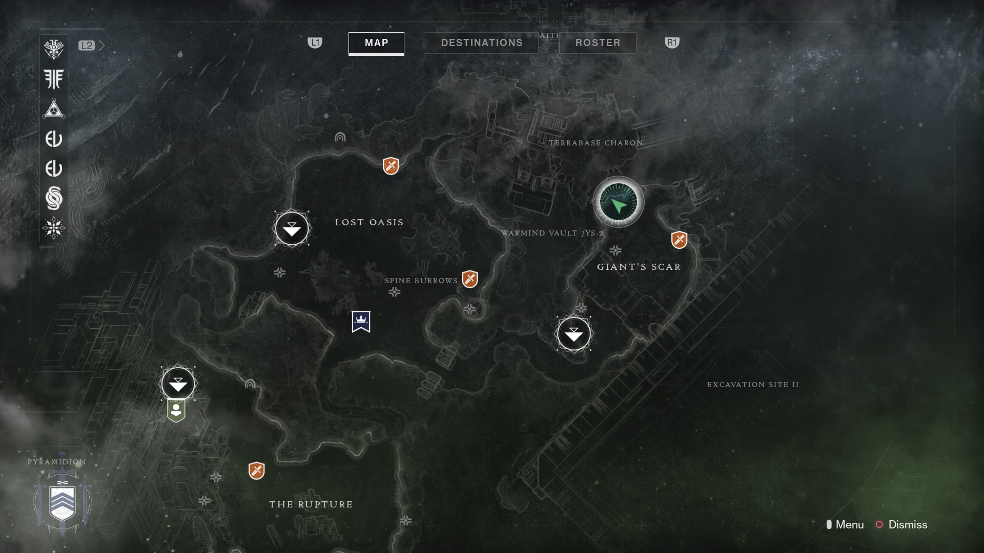 Destiny 2 Xur location