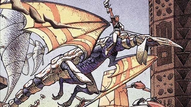 Panzer Dragoon Remake announced, art from the original Panzeer Dragoon.