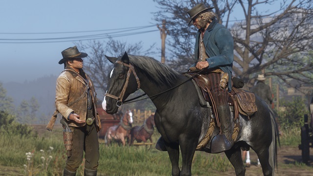 A free Red Dead Online horse is available to PS4 early access players.