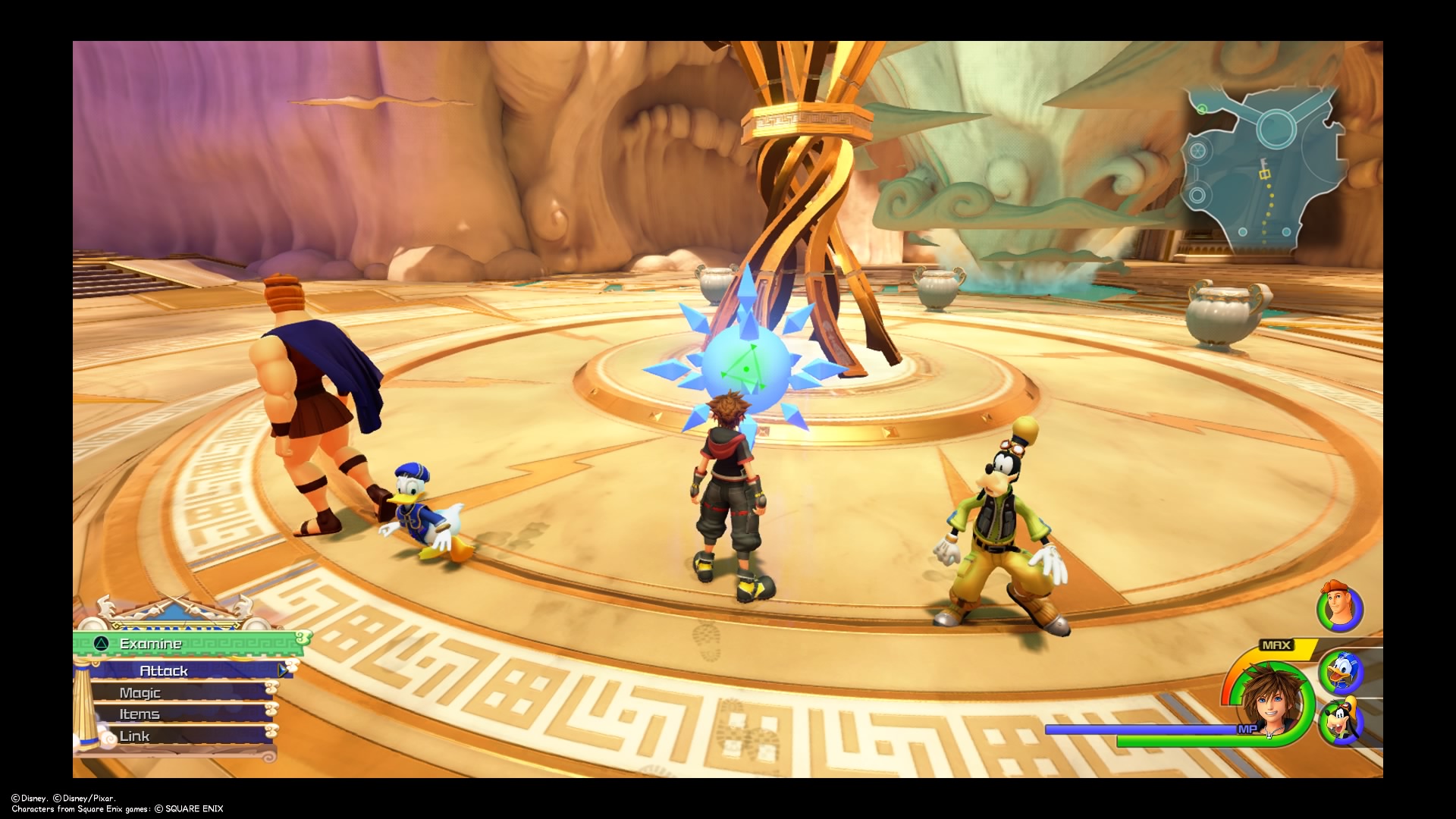 Olympus Coliseum in Kingdom Hearts 3