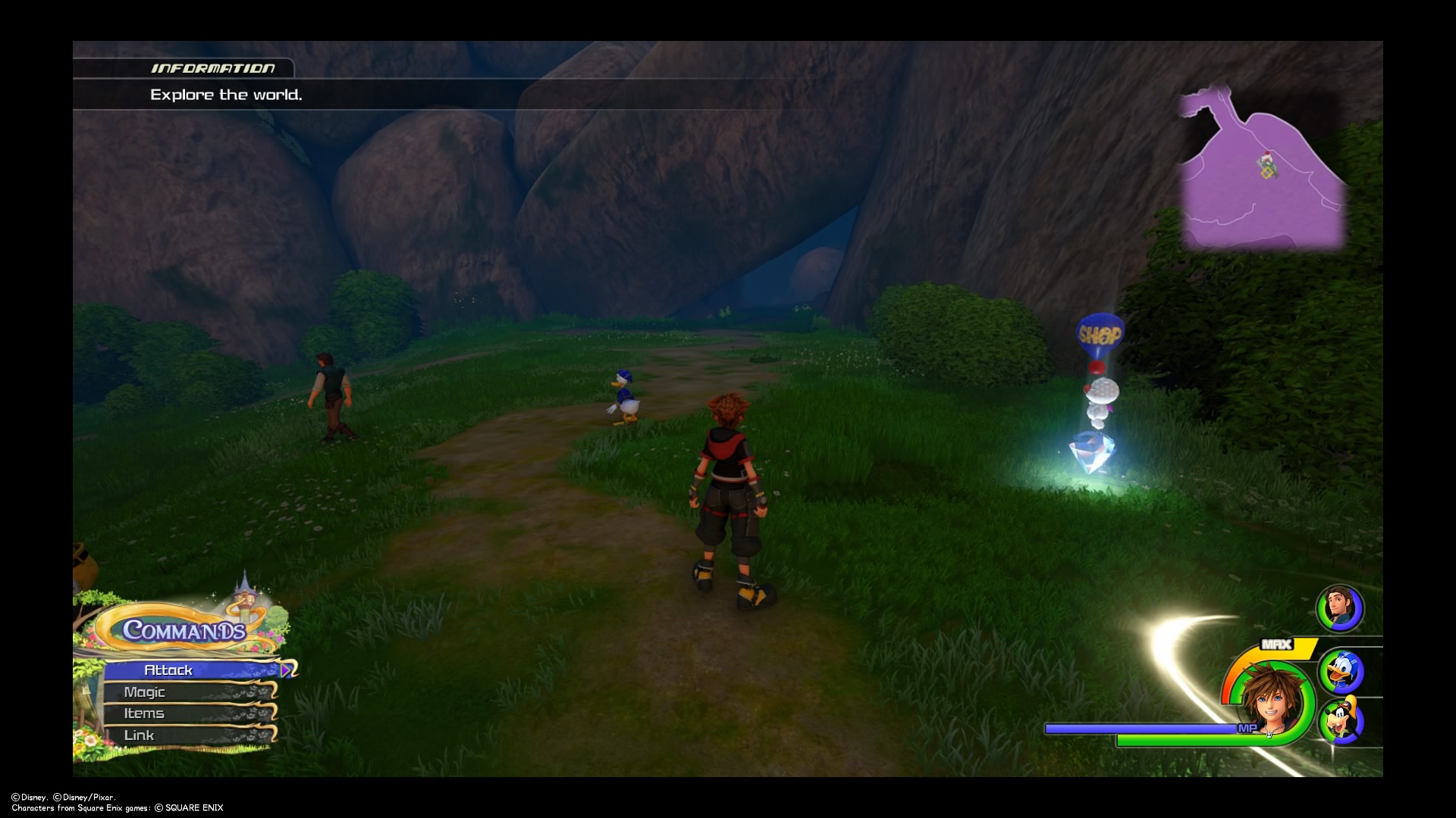 Kingdom Hearts 3 Flantastic Location