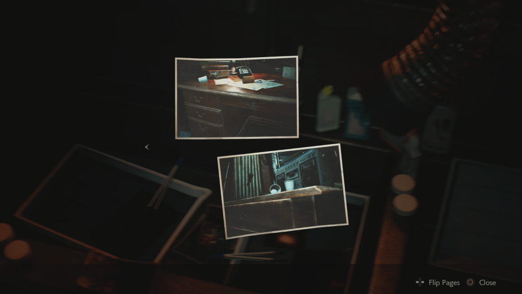 Resident Evil 2 Treasure Photo locations