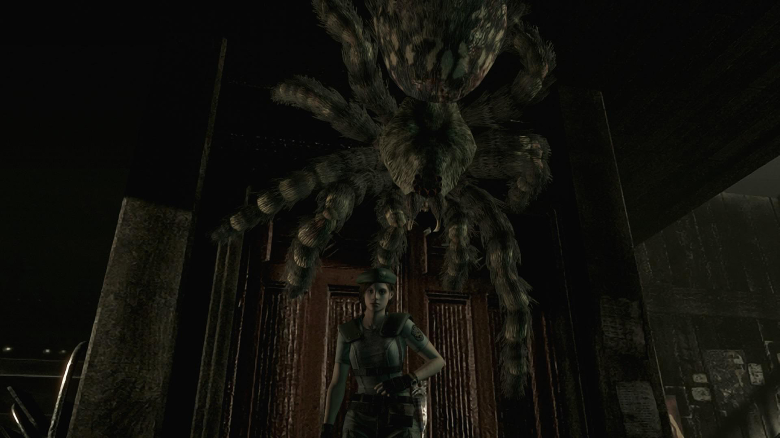 Resident Evil 2 remake spiders