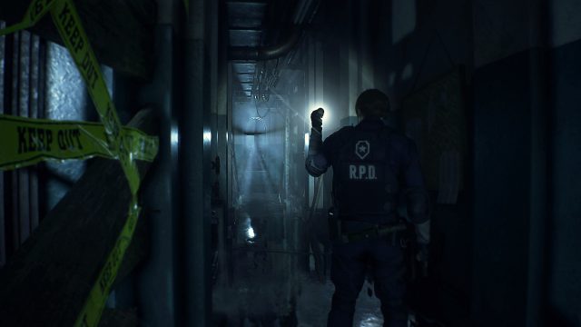 Resident Evil 2 remake valve handle