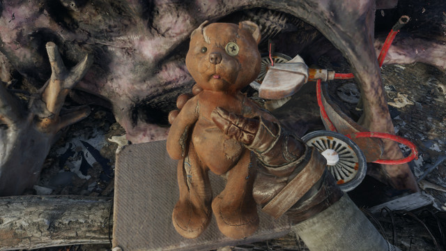 Metro Exodus teddy bear