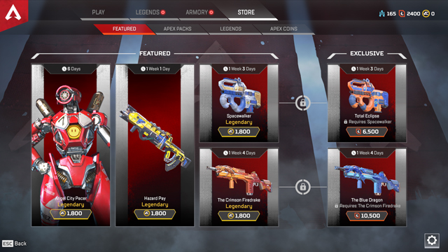 apex legends packs