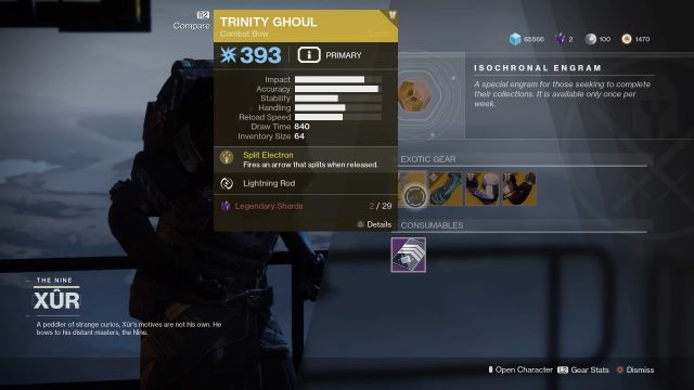 Xur today